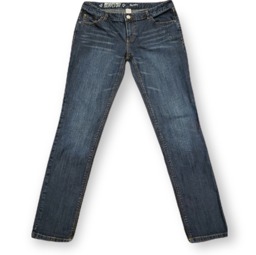 MOSSIMO SUPPLY CO. Skinny Mid-Rise Jeans; Size 11S